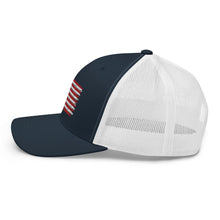 Cargar imagen en el visor de la galería, American Flag Trucker Cap