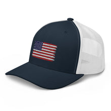 Cargar imagen en el visor de la galería, American Flag Trucker Cap