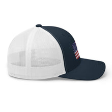 Cargar imagen en el visor de la galería, American Flag Trucker Cap