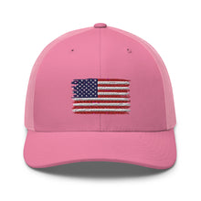 Cargar imagen en el visor de la galería, American Flag Trucker Cap