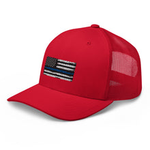 Cargar imagen en el visor de la galería, Thin blue line Trucker Cap