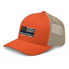 Cargar imagen en el visor de la galería, Thin blue line Trucker Cap