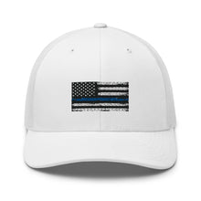 Cargar imagen en el visor de la galería, Thin blue line Trucker Cap