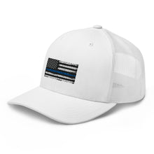 Cargar imagen en el visor de la galería, Thin blue line Trucker Cap