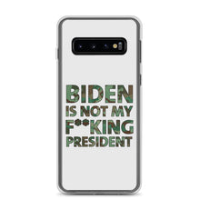 Cargar imagen en el visor de la galería, Biden Is Not My F**KING President Camouflage Samsung Case