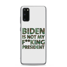 Cargar imagen en el visor de la galería, Biden Is Not My F**KING President Camouflage Samsung Case