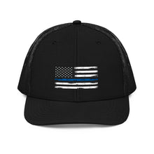 Charger l'image dans la galerie, Thin blue line Trucker Cap
