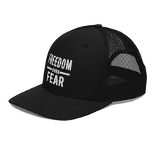 Charger l'image dans la galerie, Freedom over Fear Trucker Cap