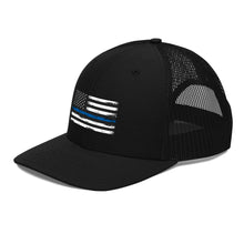 Charger l'image dans la galerie, Thin blue line Trucker Cap