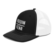 Charger l'image dans la galerie, Freedom over Fear Trucker Cap
