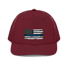 Charger l'image dans la galerie, Thin blue line Trucker Cap