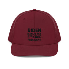 Charger l'image dans la galerie, Biden is not my F**king President Trucker Cap