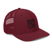 Charger l'image dans la galerie, Biden is not my F**king President Trucker Cap