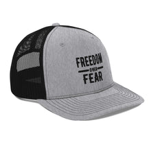 Charger l'image dans la galerie, Freedom over Fear Trucker Cap