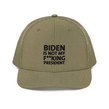 Charger l'image dans la galerie, Biden is not my F**king President Trucker Cap