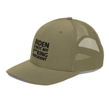 Charger l'image dans la galerie, Biden is not my F**king President Trucker Cap