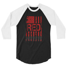 Cargar imagen en el visor de la galería, Remember Everyone Deployed 3/4 sleeve raglan shirt