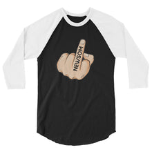 Cargar imagen en el visor de la galería, F**K NEWSOM 3/4 sleeve raglan shirt