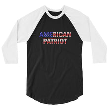 Charger l'image dans la galerie, American Patriot (USA) 3/4 sleeve raglan shirt