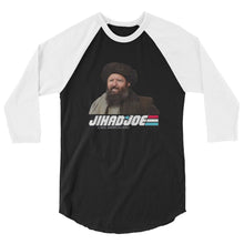 Cargar imagen en el visor de la galería, JIHAD JOE AMERICAN ZERO 3/4 sleeve raglan shirt