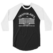 Cargar imagen en el visor de la galería, Traitor Joe’s 3/4 sleeve raglan shirt