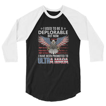 Cargar imagen en el visor de la galería, ULTRA MAGA 3/4 sleeve raglan shirt