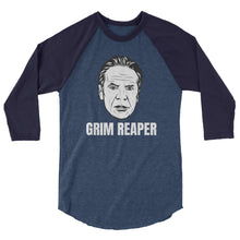 Cargar imagen en el visor de la galería, Grim Reaper 3/4 sleeve raglan shirt