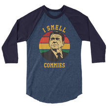 Cargar imagen en el visor de la galería, Ronald Reagan 3/4 sleeve raglan shirt
