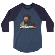 Cargar imagen en el visor de la galería, JIHAD JOE AMERICAN ZERO 3/4 sleeve raglan shirt