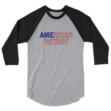 Charger l'image dans la galerie, American Patriot (USA) 3/4 sleeve raglan shirt