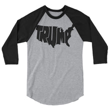 Cargar imagen en el visor de la galería, TRUMP USA 3/4 sleeve raglan shirt