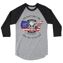 Cargar imagen en el visor de la galería, 2nd Amendment 3/4 sleeve raglan shirt