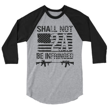 Charger l'image dans la galerie, 2nd Amendment 3/4 sleeve raglan shirt