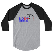Cargar imagen en el visor de la galería, Biden Harris Empty 3/4 sleeve raglan shirt