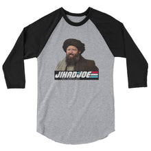 Cargar imagen en el visor de la galería, JIHAD JOE AMERICAN ZERO 3/4 sleeve raglan shirt