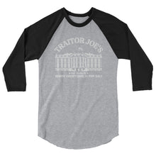 Cargar imagen en el visor de la galería, Traitor Joe’s 3/4 sleeve raglan shirt
