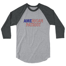 Charger l'image dans la galerie, American Patriot (USA) 3/4 sleeve raglan shirt