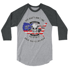 Cargar imagen en el visor de la galería, 2nd Amendment 3/4 sleeve raglan shirt