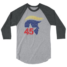 Cargar imagen en el visor de la galería, 45 3/4 sleeve raglan shirt