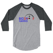 Cargar imagen en el visor de la galería, Biden Harris Empty 3/4 sleeve raglan shirt