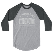 Cargar imagen en el visor de la galería, Traitor Joe’s 3/4 sleeve raglan shirt
