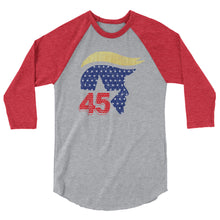 Cargar imagen en el visor de la galería, 45 3/4 sleeve raglan shirt