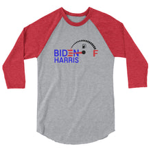 Cargar imagen en el visor de la galería, Biden Harris Empty 3/4 sleeve raglan shirt