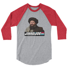 Cargar imagen en el visor de la galería, JIHAD JOE AMERICAN ZERO 3/4 sleeve raglan shirt
