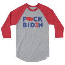 Cargar imagen en el visor de la galería, F*CK BIDEN 3/4 sleeve raglan shirt