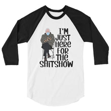 Load image into Gallery viewer, Bernie Sh*t Show 3/4 sleeve raglan shirt