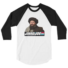 Cargar imagen en el visor de la galería, JIHAD JOE AMERICAN ZERO 3/4 sleeve raglan shirt