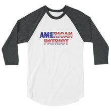 Charger l'image dans la galerie, American Patriot (USA) 3/4 sleeve raglan shirt