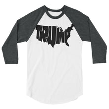 Cargar imagen en el visor de la galería, TRUMP USA 3/4 sleeve raglan shirt