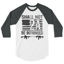 Charger l'image dans la galerie, 2nd Amendment 3/4 sleeve raglan shirt